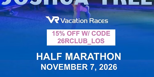 VR Joshua Tree Half Marathon - National Meetup