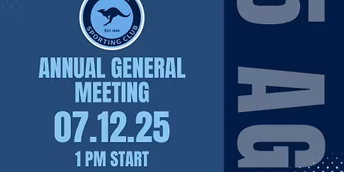Roopena Football & Sporting Club AGM