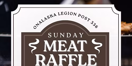 Sunday Meat Raffle