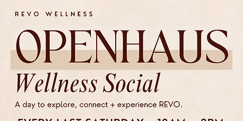 Open Haus \ud83d\udcab\nWellness Social
