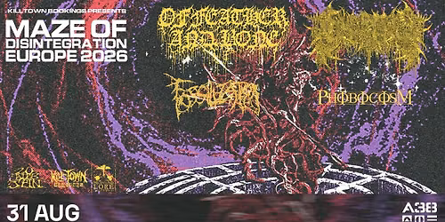 Of Feather and Bone (US) | Civerous (US) | Fossilization (BR) | Phobocosm (CAN) \/\/ A38 Haj\u00f3