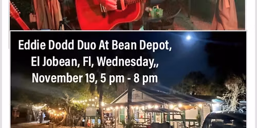 Eddie Dodd Duo At Bean Depot, Blue Grass Wednesday