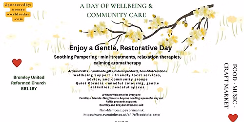 A Day of Wellbeing and Community Care