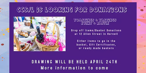 \ud83c\udf89 Call for Donations \u2013 Support Toasting & Tastings 2026! \ud83c\udf89