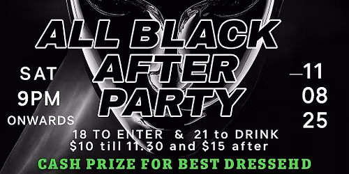 FOUNTAIN CITY CLASSIC ALL BLACK AFTER HOURS PARTY