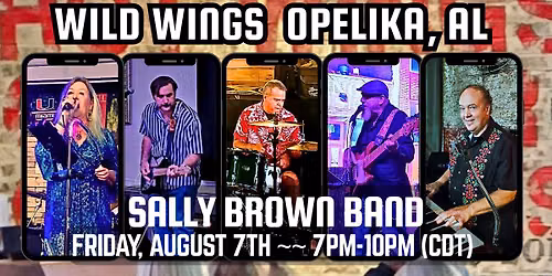 Sally Brown Band @ Wild Wing Cafe