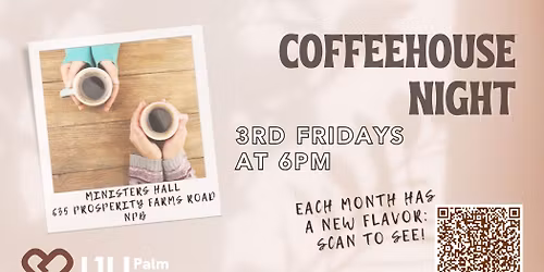 3rd Fridays Coffee House Night