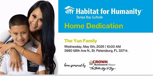 The Yun Family Home Dedication