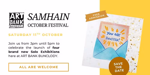 SAMHAIN OCTOBER FESTIVAL 2025: FOUR NEW EXHIBITIONS