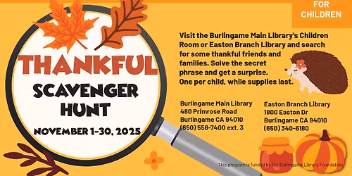 Thankful Scavenger Hunt