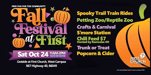 FALL FESTIVAL at FIRST