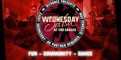 Intro to Salsa lesson: EVERY WEEK (no partner needed)