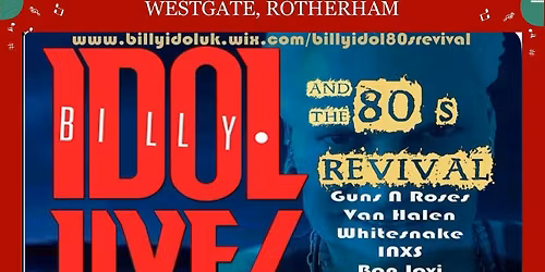 BILLY IDOL  BY PAUL FEATHERSTONE  FREE ENTRY