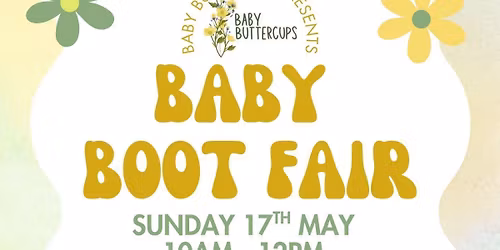 Buttercups Baby Boot Fair 