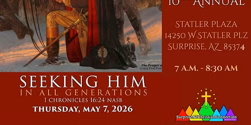 National Day of Prayer, Surprise - 10th Annual