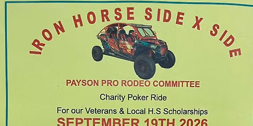 Iron Horse Side X Side Poker Run
