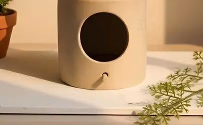 CLASS FULL Ceramic Bird House \ud83d\udc26\u200d\u2b1b \ud83e\udeba