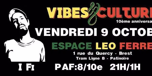 Concert d'I FI & Junior Roy - les 10ans de Vibes & Culture