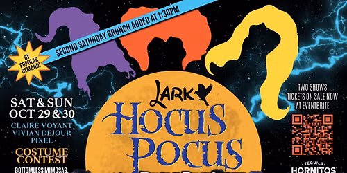 Hocus Pocus Drag Brunch at Funny Bone - Virginia Beach