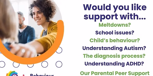 Behaviour Support Hub Parental Peer Support at our Hub in Pontypridd