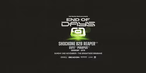 Dark Machine Warehouse Brisbane