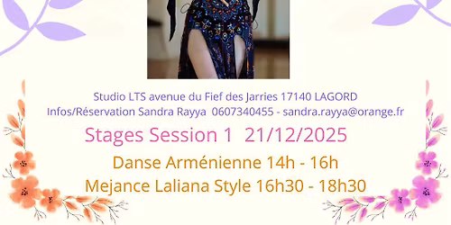 LALIANA stages Session 1 danse orientale & arm\u00e9nienne