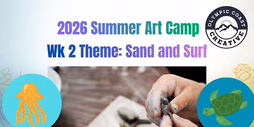 Kids Summer Art Camp Week 2: Sand and Surf