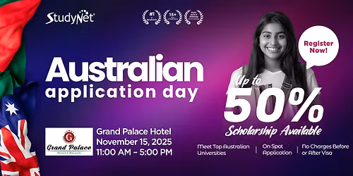 Australian Application Day at Grand Palace Hotel