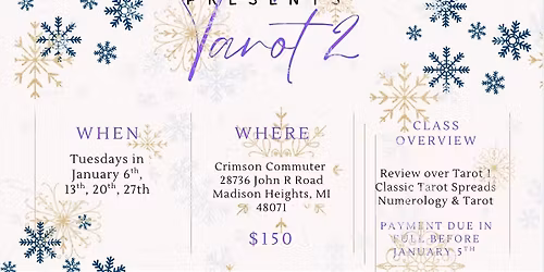 Tarot 2 Class