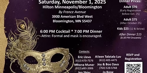 73rd FMA Annual Ball & Election ~ "Maskarada"