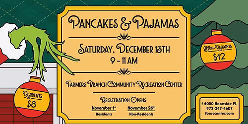 Pancakes and Pajamas- How the Rec Stole Christmas 