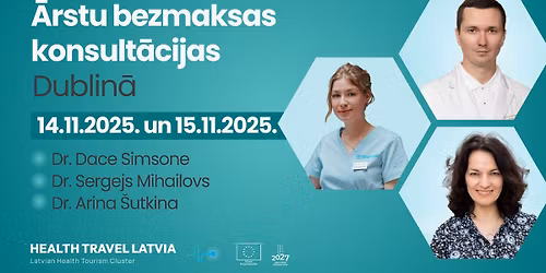 \u0100rstu bezmaksas konsult\u0101cijas Dublin\u0101! Satiec savu \u0101rstu!