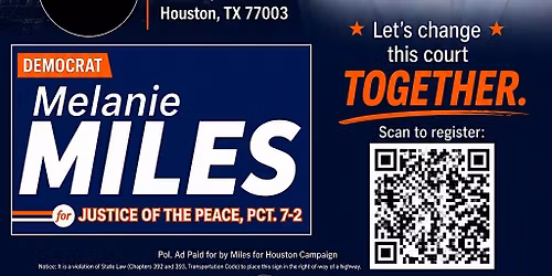 Melanie Miles Election Night Watch Party