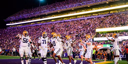 Parking South Carolina Gamecocks at LSU Tigers Womens Basketball