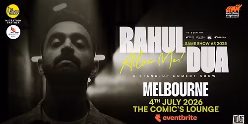 ALLOW ME By Rahul Dua Live in Melbourne