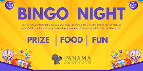 Bingo Night at Panama Country Club