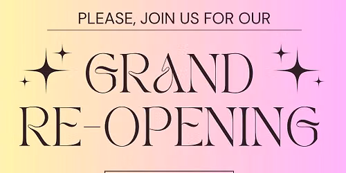 Grand (Re)Opening at Soul Rising Collective