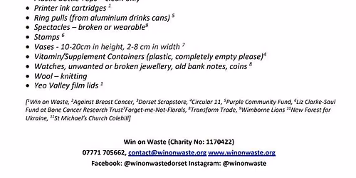 Win on Waste - Southbourne