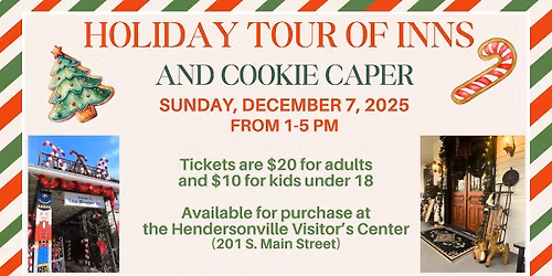 Holiday Tour of Inns and Cookie Caper
