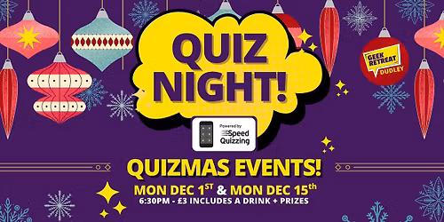 Quiz Night - Quizmas Holdiay Special