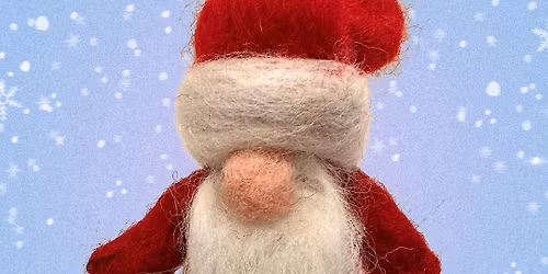 Felted Santa Claus 