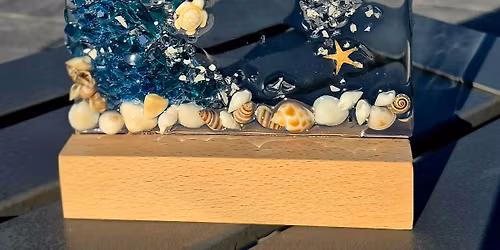 Tabletop Crushed Glass Class at Simply Made Here