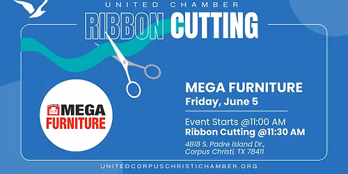 Ribbon Cutting for Mega Furniture
