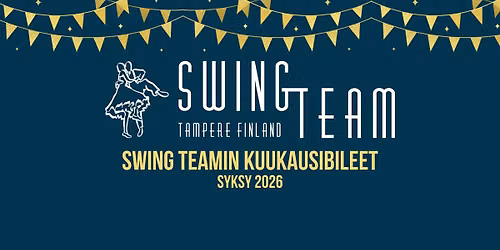 Swingteamin Syyskauden 2026 kuukausibileet