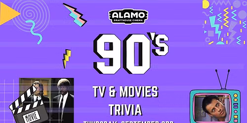 90\u2019s Movies and TV Trivia at Alamo Drafthouse Cinema Charlottesville