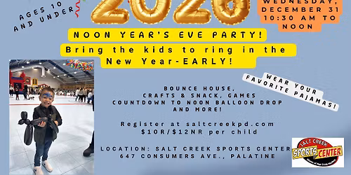 Noon Year's Eve Party