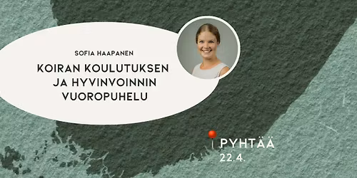 PYHT\u00c4\u00c4 Koiran koulutuksen ja hyvinvoinnin vuoropuhelu -liveluento
