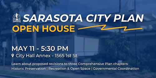 Sarasota City Plan Open House