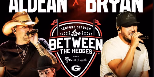 Jason Aldean and Luke Bryan at Allegiant Stadium
