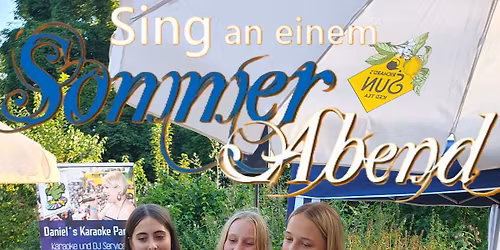 Sing an einem Sommerabend - Karaoke zum Seekiosk-Opening